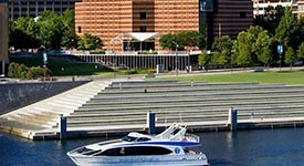 exterior of the TN aquarium